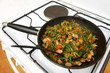 poêlée de légumes frais au wok