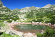 mountain landscape with a lake