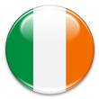 Irland Fahne Flagge Button