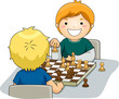 Boys Playing Chess