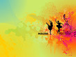Ballet dancing vector