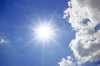Sonne am Himmel