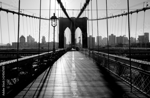 Fototapeta Brooklyn Bridge, Manhattan, New York City, USA