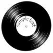 vintage vinil record with space for text vintage vinil record with space for text