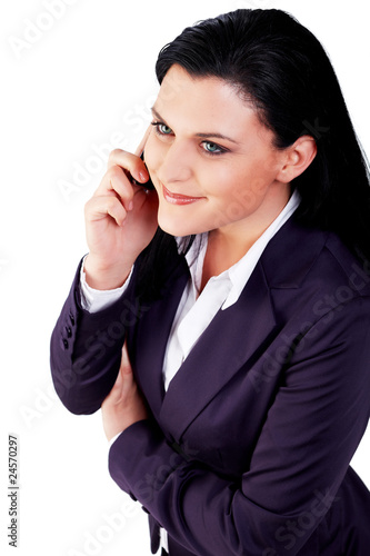 business woman phoning business woman phoning