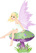 Fairy on the Mushroom