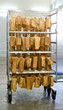 Photo: production of smoked lard production of smoked lard