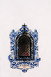 Decorated window, Portugal..
