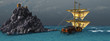 Sturm auf der See