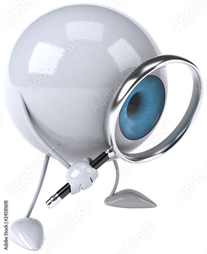 Illustration: Oeil et loupe Oeil et loupe