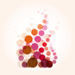 circle abstract vector background