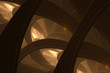 Rings abstract background