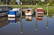 Boat reflections