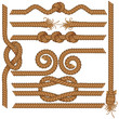 Rope border elements