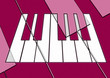 Illustration: Klaviertasten Klaviertasten