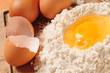Baking ingredients. Baking ingredients.