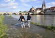 Hochwasserspaziergänger