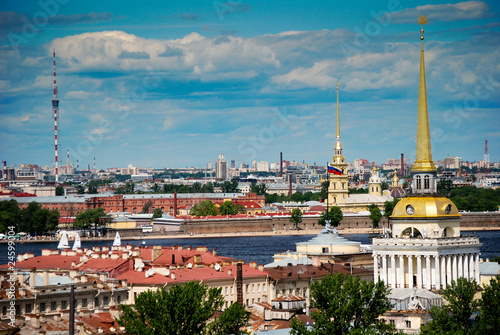 Foto: Les clochers de Saint Petersbourg Les clochers de Saint Petersbourg