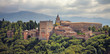 Alhambra palace in Granada, Spain.