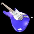 electric guitar on a black background electric guitar on a black background