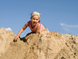 Mädchen im Sand