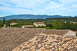 Vue sur les toits du Village de Grillon en Provence