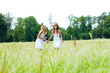 Mädels in der Natur