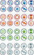 Communication icon set