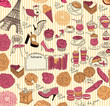 Symbols of Paris.