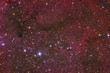 Hydrogen Nebula IC-1396, closeup. Lot of Milky Way stars. Hydrogen Nebula IC-1396, closeup. Lot of Milky Way stars.