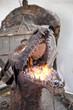 Dragon's head forge