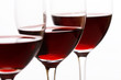 glasses of red wine