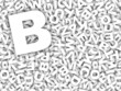 Buchstabe B