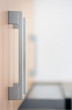 Cupboard handle - shallow focus