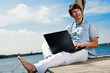 Business im Freien