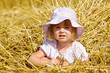 Straw girl