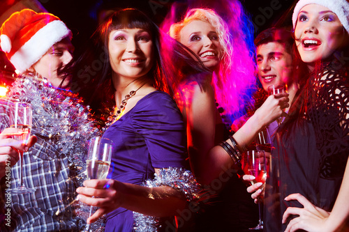 Photo: Enjoying party Enjoying party