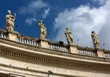 Colonnade in St.Peter's square, Rome, Italy Colonnade in St.Peter's square, Rome, Italy