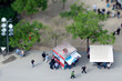 Touristeninformation - Reale Tiltshift Aufnahme, kein Modell