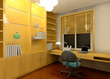 A modern workroom in the house A modern workroom in the house