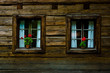 A old popular architecture in the Czech republic, auxiliary view A old popular architecture in the Czech republic, auxiliary view