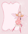 Vektor: Fairy card Fairy card