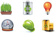 Vector ecology icon set. Part 2