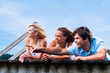 Foto: Drei Freunde haben Freizeit Drei Freunde haben Freizeit