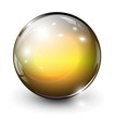 Glass sphere vector