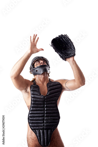 Photo: Nude Baseball Catcher Nude Baseball Catcher