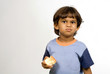 boy dislikes apple