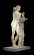 Hermes and Dionysus, ancient Greek statue of Praxiteles