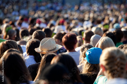 Photo: Large crowd of people Large crowd of people
