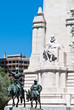 Cervantes Monument in Plaza de Espana, Madrid. Cervantes Monument in Plaza de Espana, Madrid.